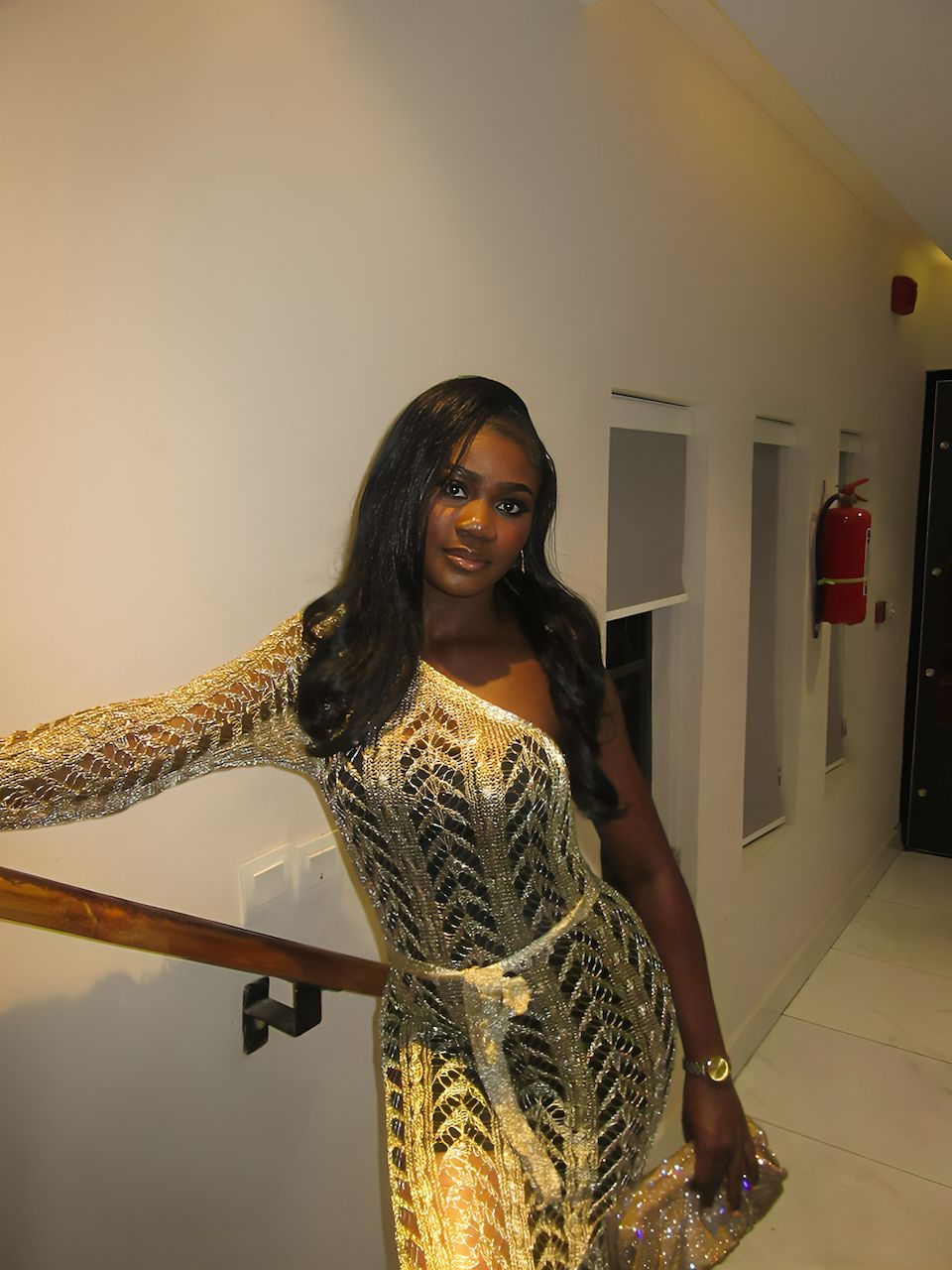 Adeleye Eniola Feyisayo representing Ado-Ekiti looking elegant.