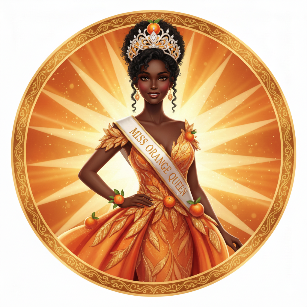 Miss Orange Queen contestant representing Idanre.